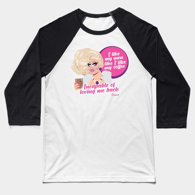 Trixie from Drag Race Baseball T-Shirt by dragover